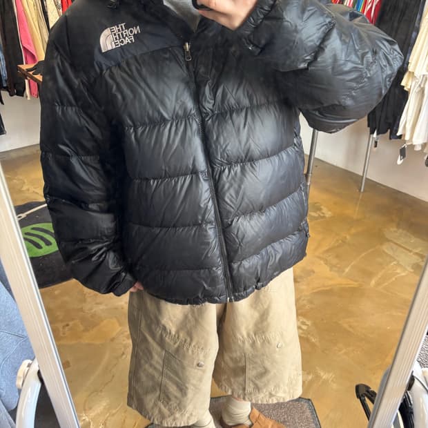 노스페이스 700 눕시 패딩