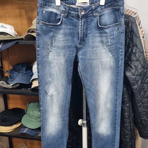 코오롱) 시리즈 파이버 슬림 스판 데님팬츠 30size  컨디션10/8