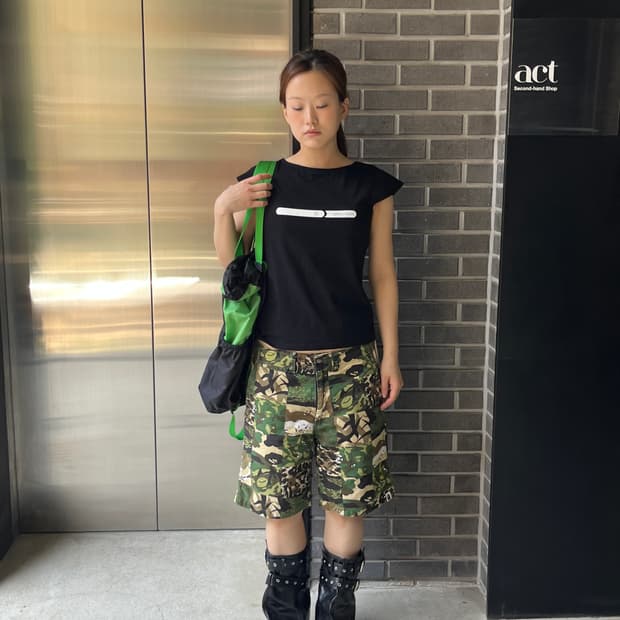 00s Bape 베이프 카모플라쥬 쇼츠
