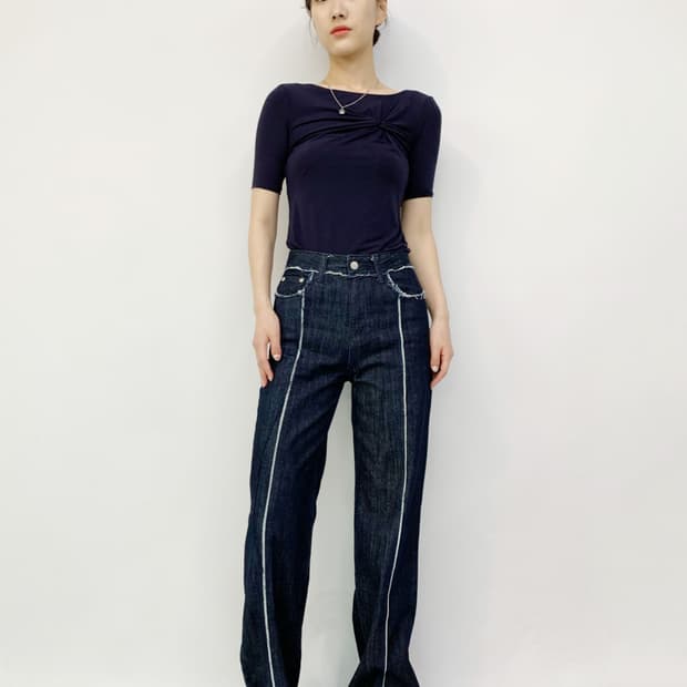 아르마니 셔링 반팔티