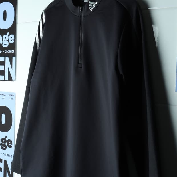(2XL-3XL) 아디다스 집업 바람막이 점퍼자켓 반 기모-H34196