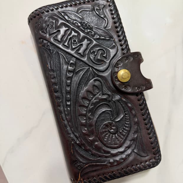 빈티지 가죽 지갑