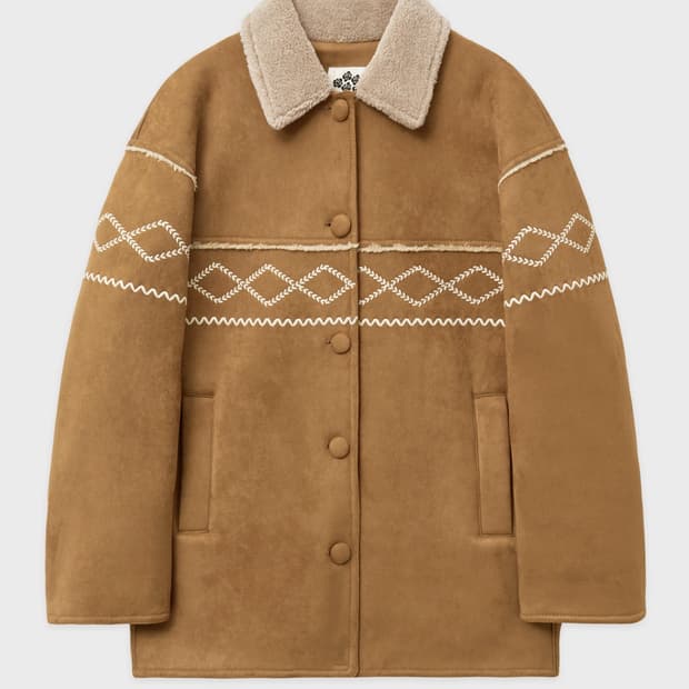 구함) 시눈 무스탕 코트