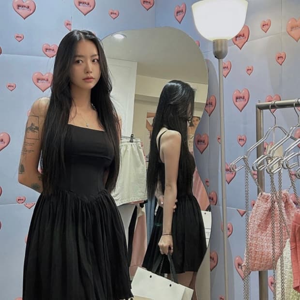 페일제이드 발레리나 원피스 화이트