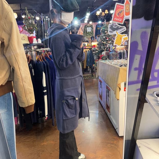 마크제이콥스 롱가디건 원피스