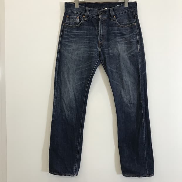 리바이스 프리미엄 화이트그린탭 청바지 [32x33]