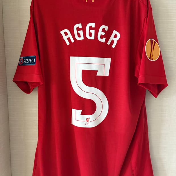 12-13 리버풀 홈 아게르 유니폼 정품
