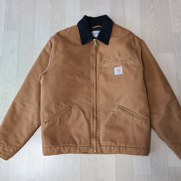 [S] 칼하트 윕 OG 디트로이트 재킷 딥해밀턴브라운 판매
