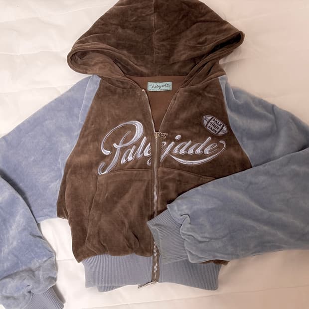 페일제이드 바시티 후드집업 갸루 브라운