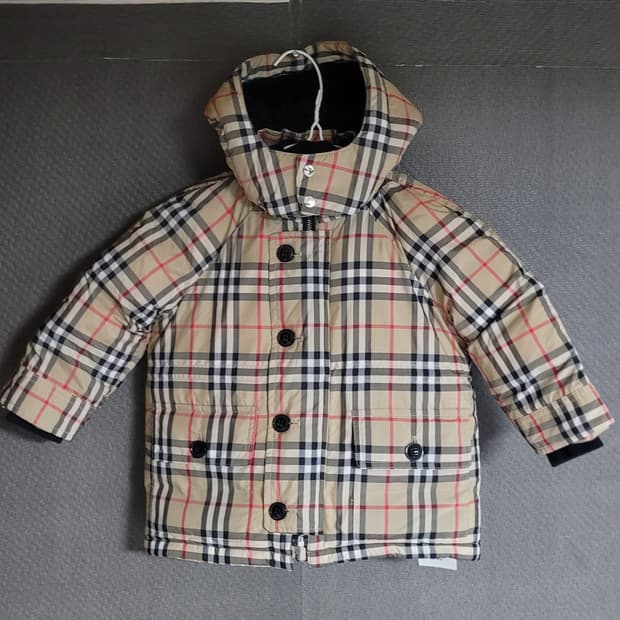 버버리 키즈 패딩