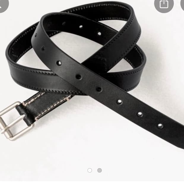 르메르 리버시드 씬 벨트 블랙 90,95 구합니다