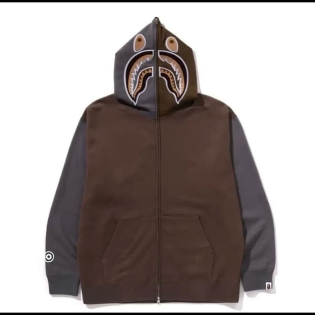 베이프 후드집업