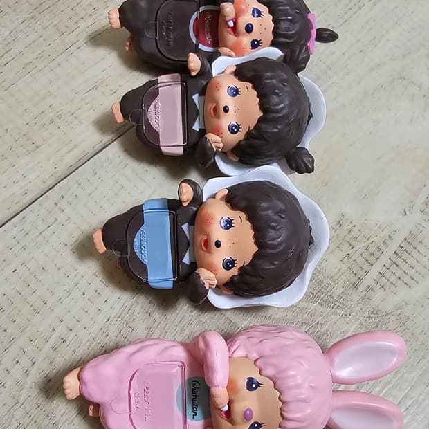 소니엔젤 몬치치 히퍼 피규어 판매(몬치치걸.베비치치 걸.보이.치무탄 핑크