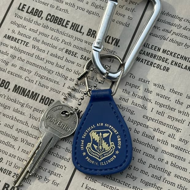[EAST] America vintage keyring