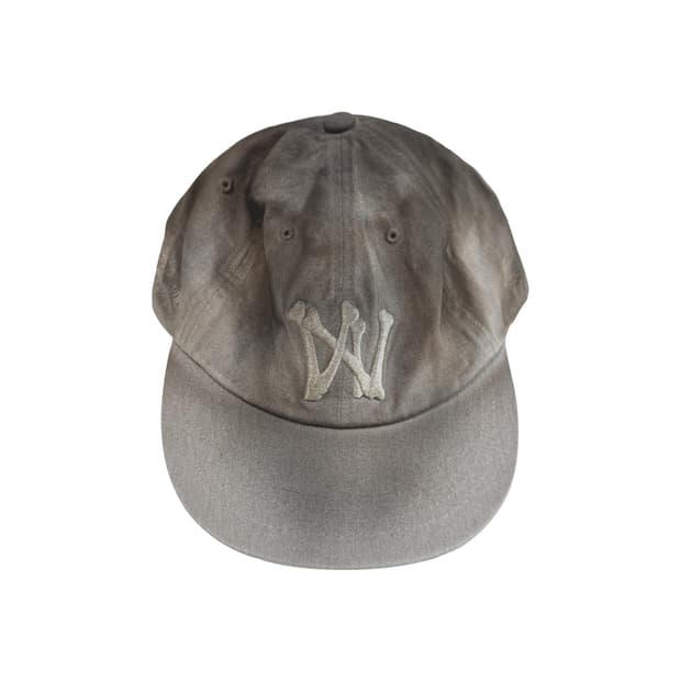 아오이로 6-Panel Bone A/N Cap - Mud