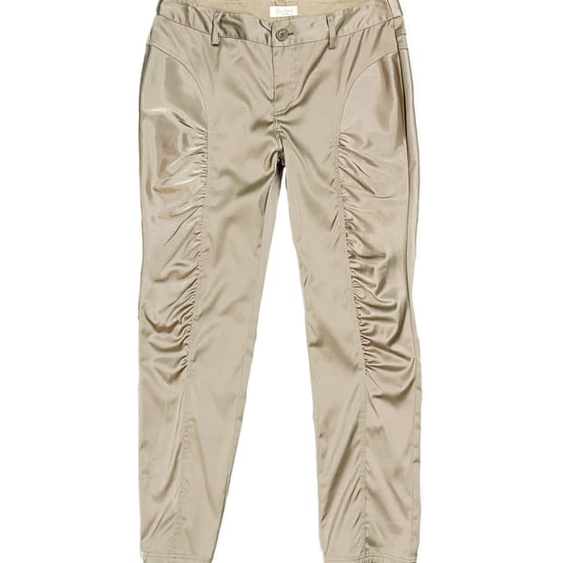 vintage 셔링 팬츠