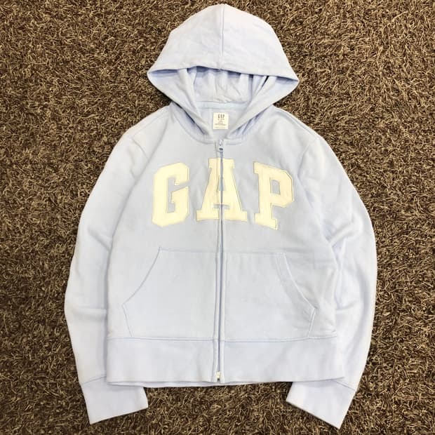 갭 걸즈 로고 후드집업