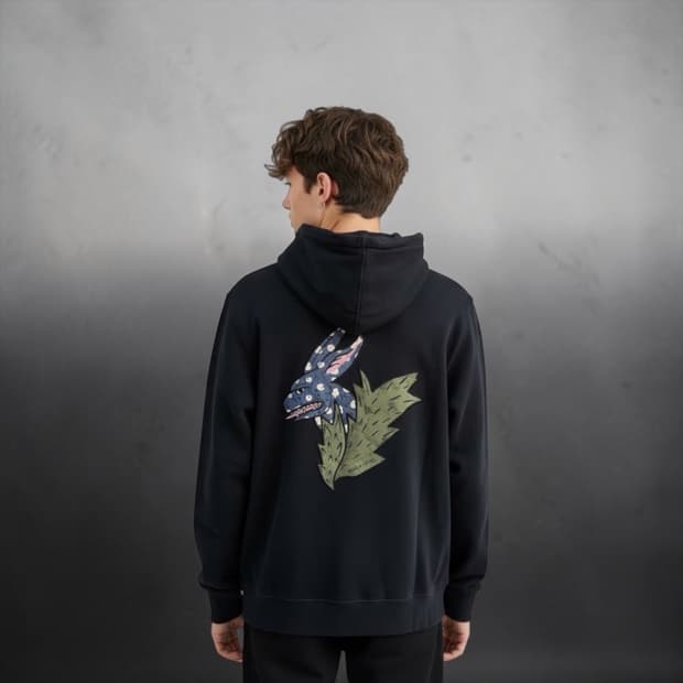 .S/ 버버리 포켓몬 드래곤 자수 후드집업