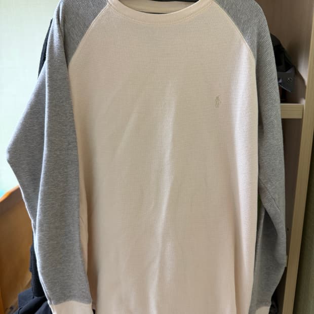 폴로 랄프로렌 와플 롱슬리브