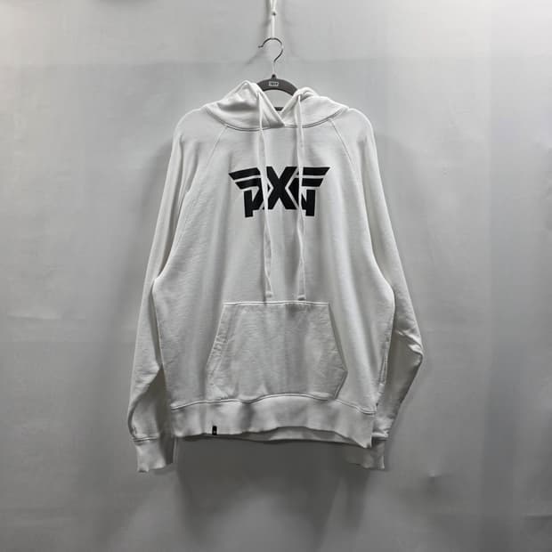 0172 [pxg] 후드티 흰색 긴팔 골프 공용 L