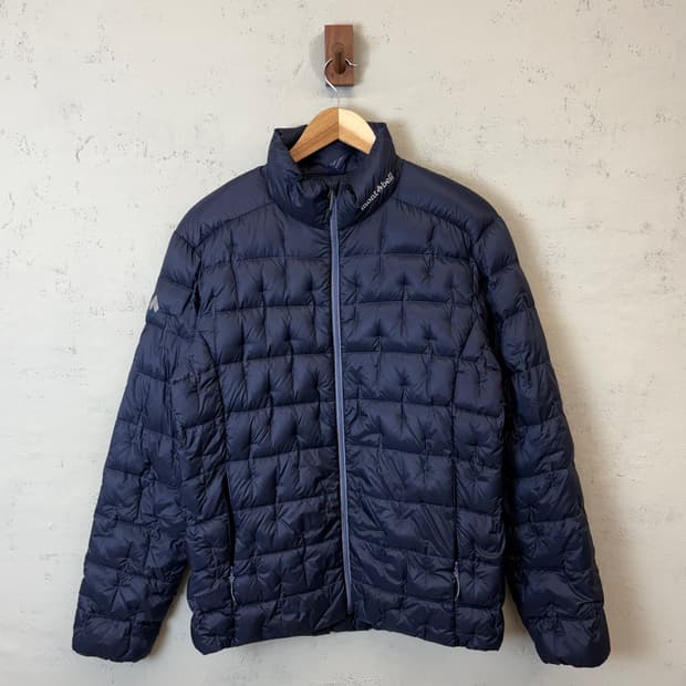 몽벨 라이트웨이트 구스다운 패딩 네이비