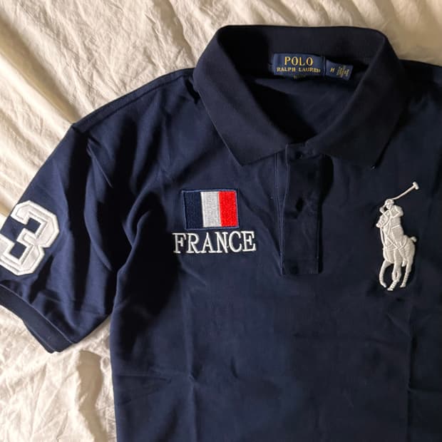 폴로 빅포니 프랑스 카라티 네이비