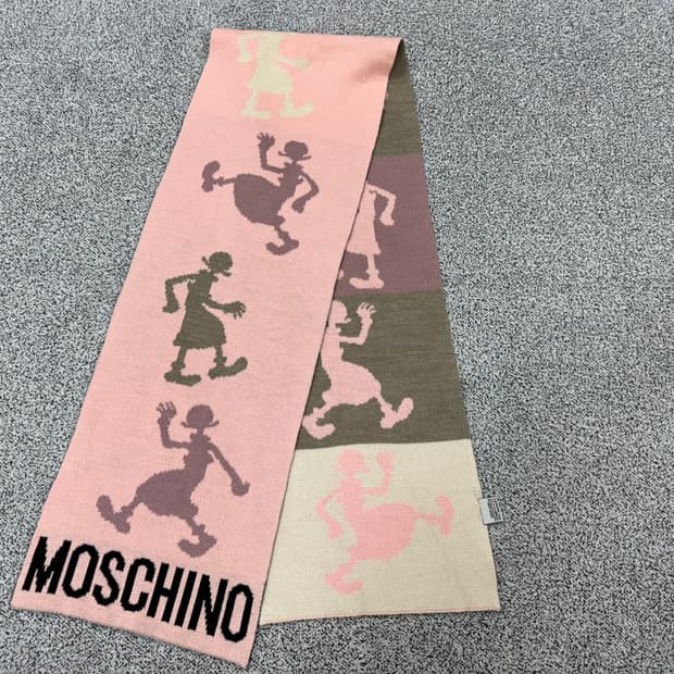 MOSCHINO 모스키노 이태리 머플러 