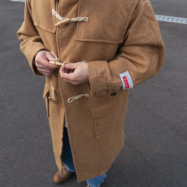 Vulcain  빈티지 떡볶이코트 더플코트