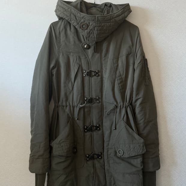 Sly detailed two-way long jacket 