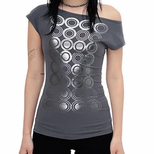 aramhaus 아람하우스 메탈릭 슬리브리스 차콜