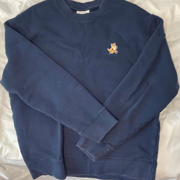 메종키츠네 스피디 폭스 맨투맨 XL