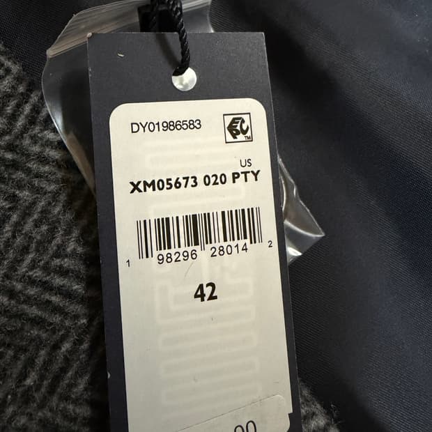 Tommy Hilfiger 헤링본 블레이저 42 새제품