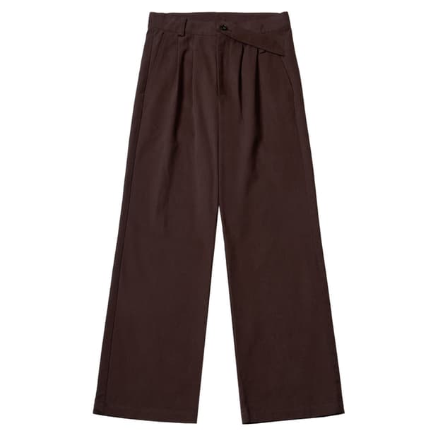 리젤서비스 strap high rise cotton trouser2사이즈