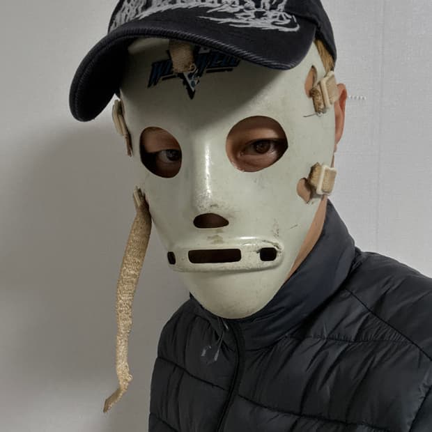 캐나다 빈티지 60-70 Winwell FM-2 골키퍼 마스크 