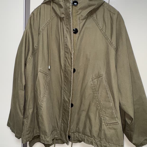 자라 밀리터리 오버사이즈 야상