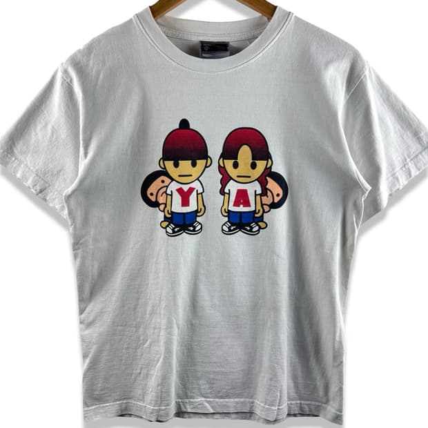 03S 웹 한정판 BABY MILO × PUFFY 콜라보 티셔츠 2536