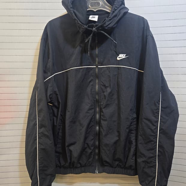 나이키 블랙 후드자켓 