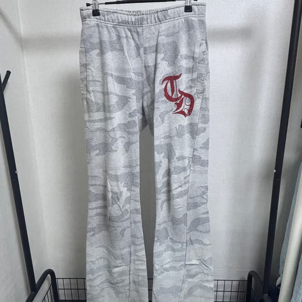 틸던 FLARED SWEATPANTS gray