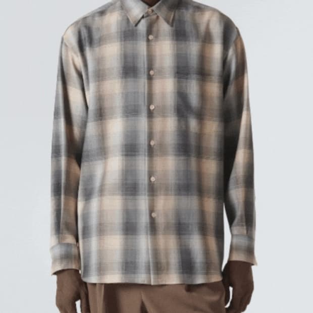 오라리 24fw 베이지 블루 5사이즈