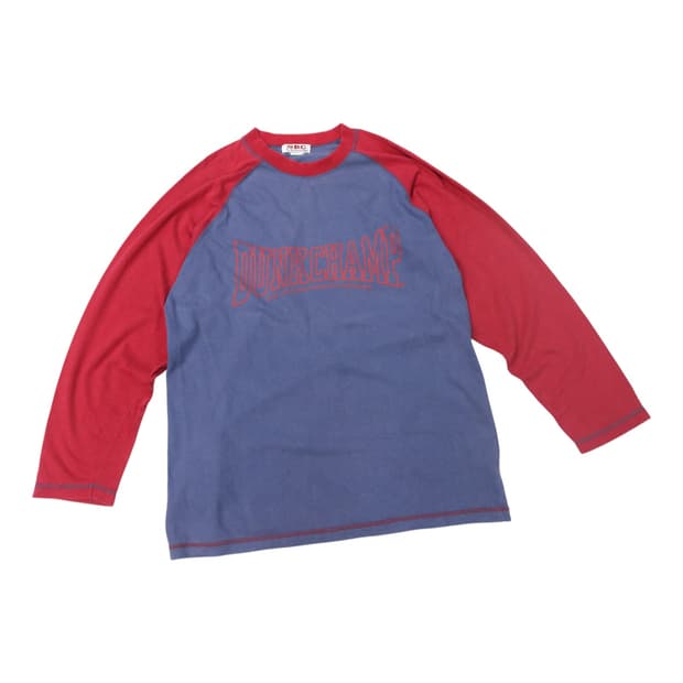 SBC CLASH 빈티지 DUNKCHAMP 래글런 롱 슬리브 티셔츠 (L