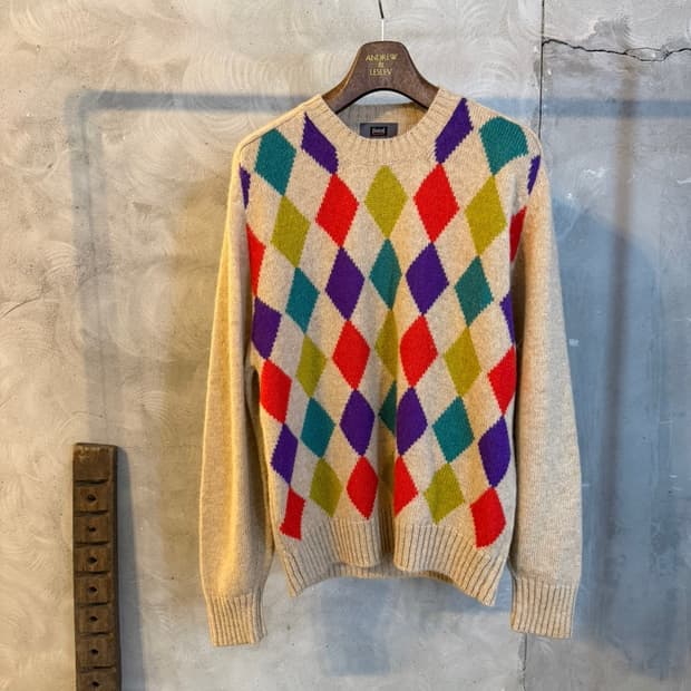 IXIZ 셔틀랜드울 니트 100