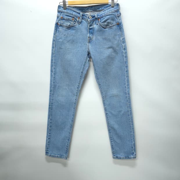 리바이스 501 테이퍼드 연청 ( 여성26~27 )