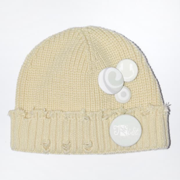 TΣist CRASH KNIT CAP / beige