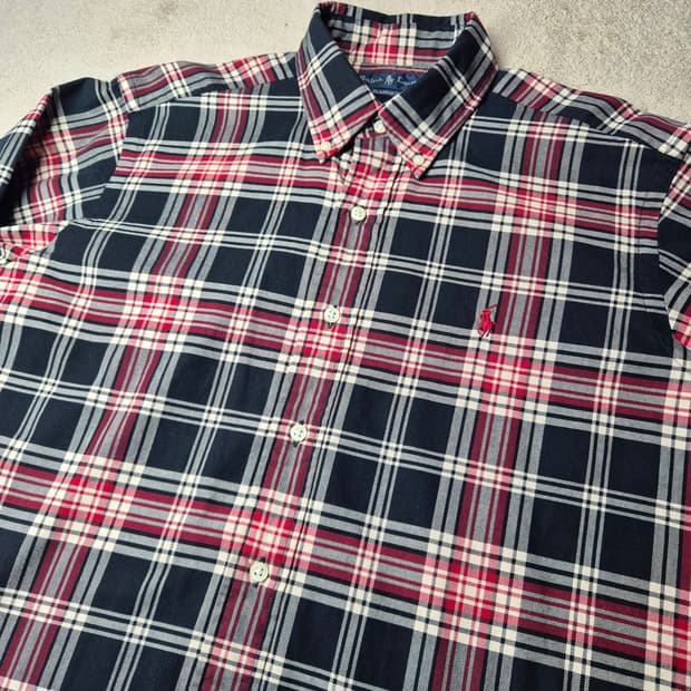 폴로 체크셔츠