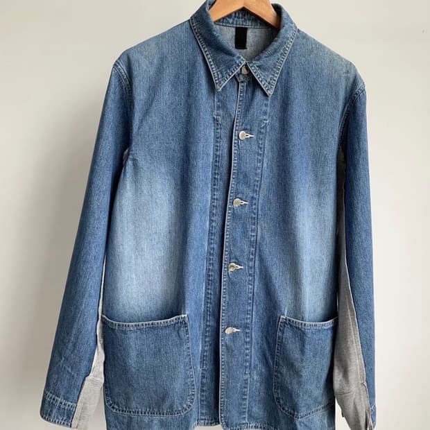 언더커버 03AW OCCUPATIONAL THERAPY 데님 커버올자켓