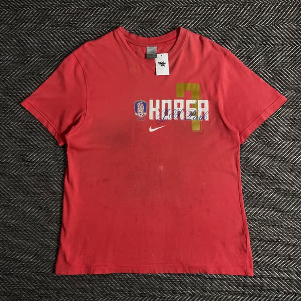 00s 나이키 대한민국 국대 박지성 티셔츠o 2880