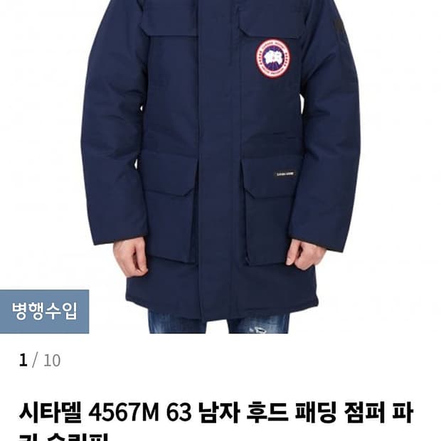 캐나다 구스다운