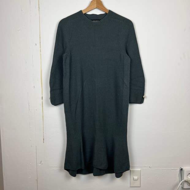 MINE 그린 니트 미디 원피스 SIZE 90