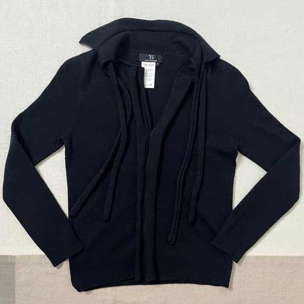 요지야마모토 카라 스트랩 가디건 yohji yamamoto Y’s 