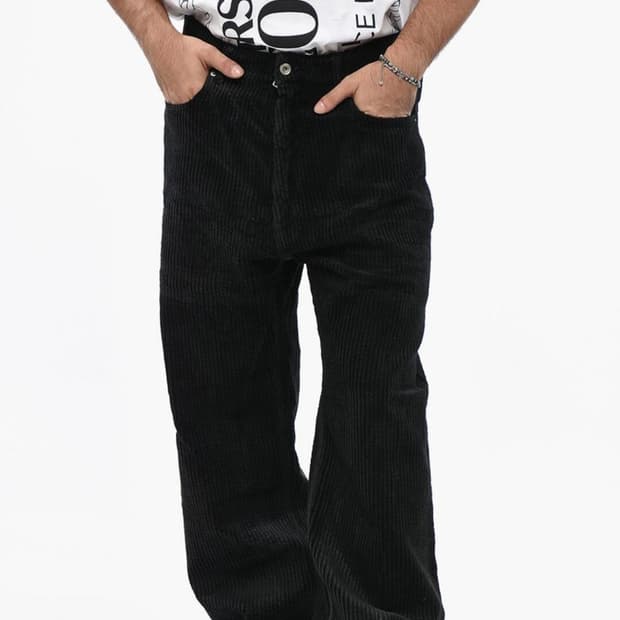 [32] 릭오웬스 게스 geth 코듀로이 블랙